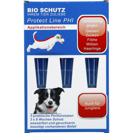 BIO SCHUTZ Protect Line PHI für mittlere und große Hunde 3x 5ml
