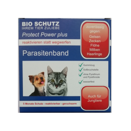 BIO SCHUTZ Parasitenband für Katzen und kleine Hunde
