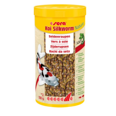 Sera Koi Silkworm Nature 1000 ml