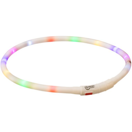 TRIXIE Flash Leuchtring USB Blink oder Dauerlicht
