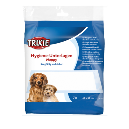TRIXIE Hygiene-Unterlagen Nappy saugfähig und sicher 7 Stück