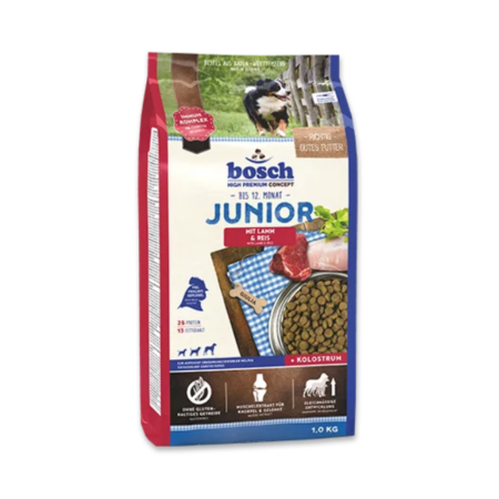 bosch JUNIOR mit Lamm und Reis 15 kg