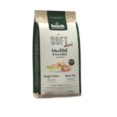 bosch SOFT mini Wachtel und Kartoffel 1 kg