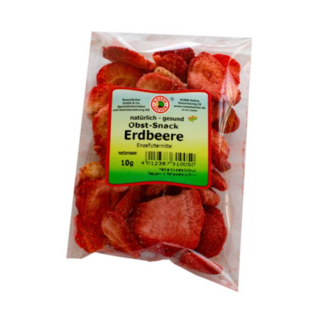 Rosenlöcher Obst - Snack Erdbeere 10 g